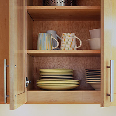 organize your kitchen cabinets