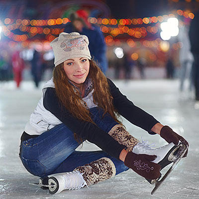 ice skating