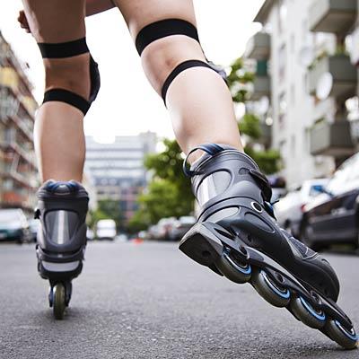 roller-blading