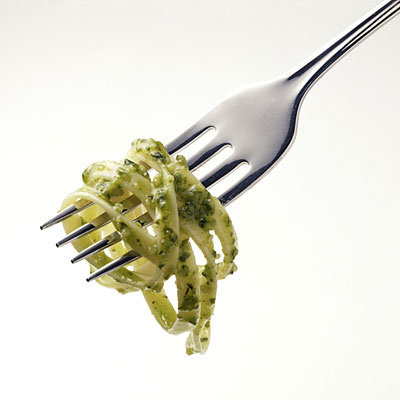 light-pesto-pasta