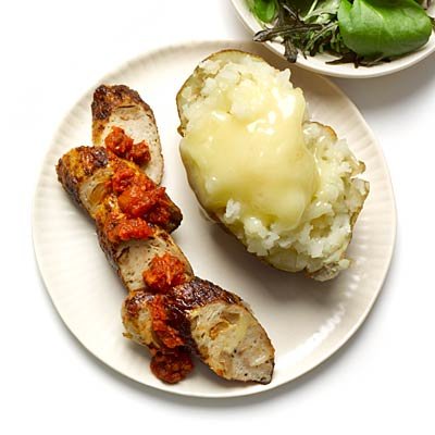 sausage and potato