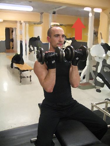 shoulder dumbell press