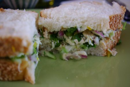 chicken salad sandwich