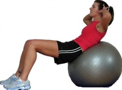 Firming Up a Flabby Tummy with an Exercise Ball