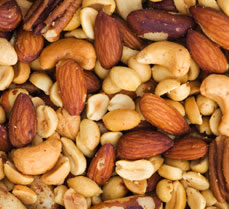Nuts are high protein and high fat