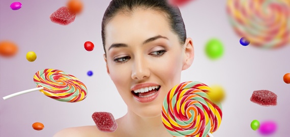 Woman with Sugar Candy