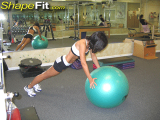 chest-exercises-exercise-ball-pushups
