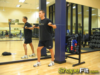 exercise-bands-standing-chest-press