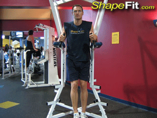 abs-exercises-knee-raises-on-parallel-bars