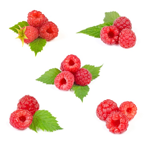 ripe raspberries