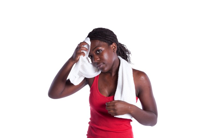 african american woman fitness