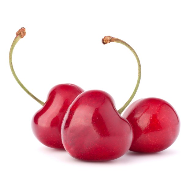 heart shaped cherries