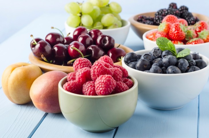 bowls of fruit