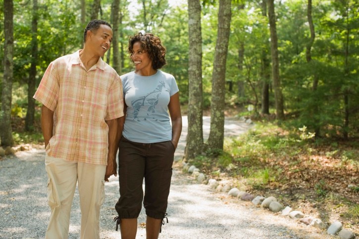 couple walking