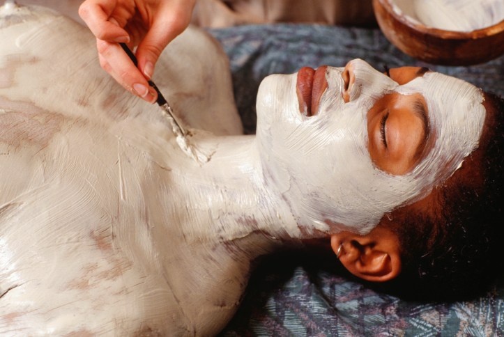 body wrap mud clay