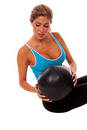 how to get a flat stomach for girls medicine ball exercise
