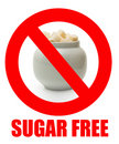 lose beer belly sugar free sign