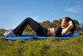 how to exercise to lose belly fat crunches