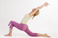 exercises to flatten tummy half moon yoga pose