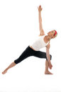 exercises to flatten tummy triangle yoga pose