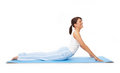 exercises to flatten tummy torso yoga pose