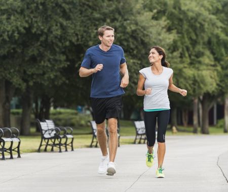 Couple Jogging 