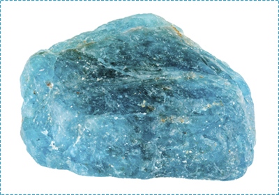 Blue apatite