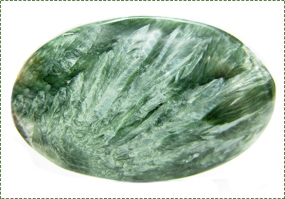 Seraphinite crystal