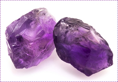 Raw amethyst