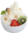 Yogurt with fruits