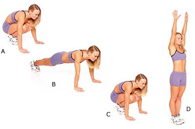 Burpee exercise