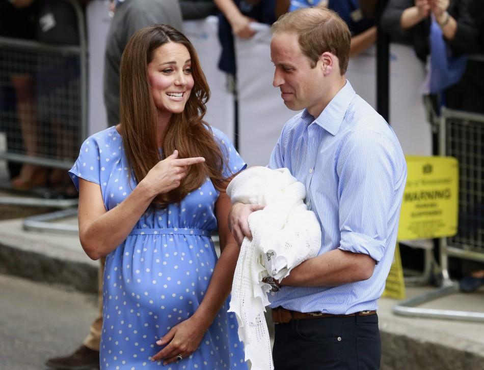 Kate with Prince George