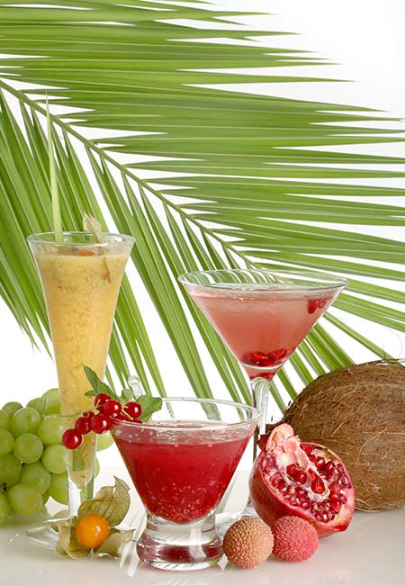 19. Pomegranate And Litchi Juice