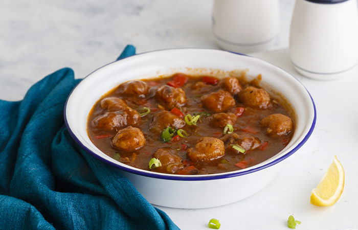 Recipe - Oatmeal Balls In Asian-Style Gravy