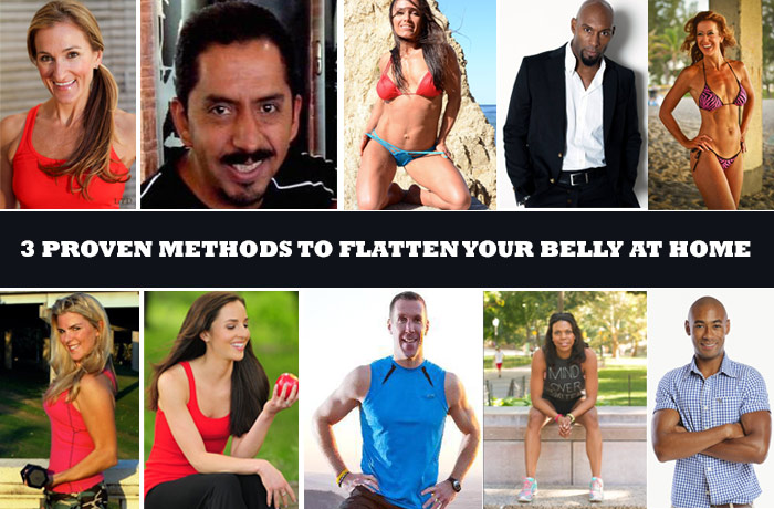Proven Methods to Flatten your Belly At Home