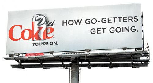 diet coke billboard