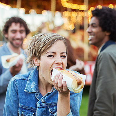 carnival foods hot dog