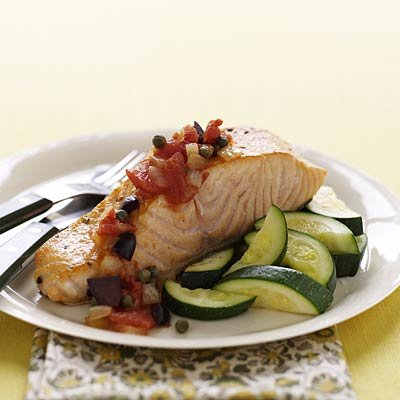 grilled salmon