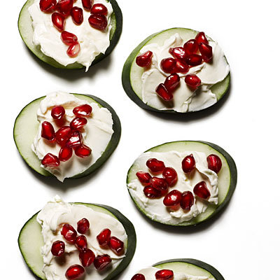 cucumber-creacheese-pomegranate