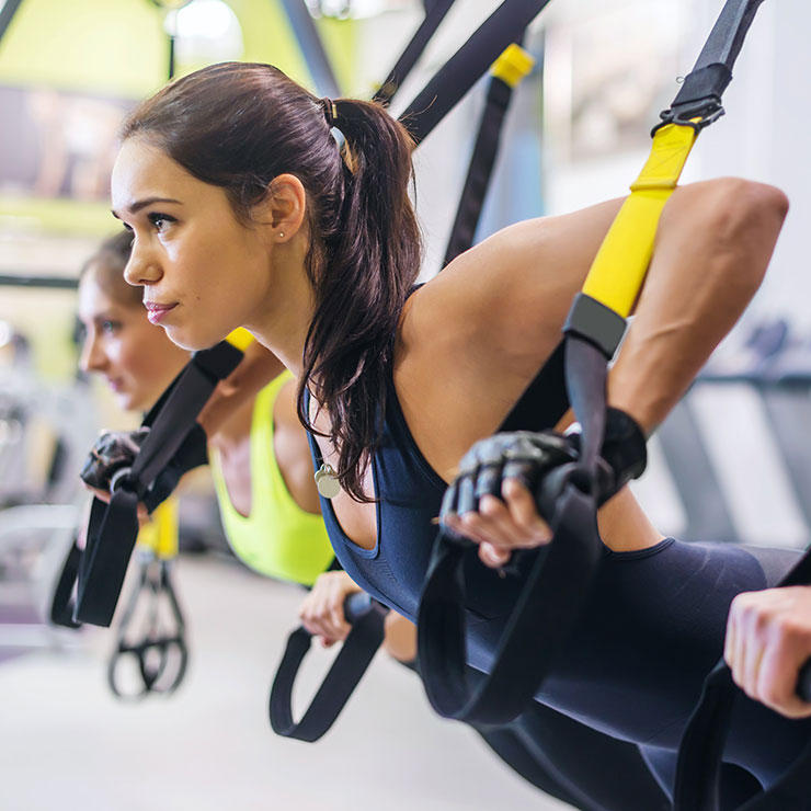 TRX workout