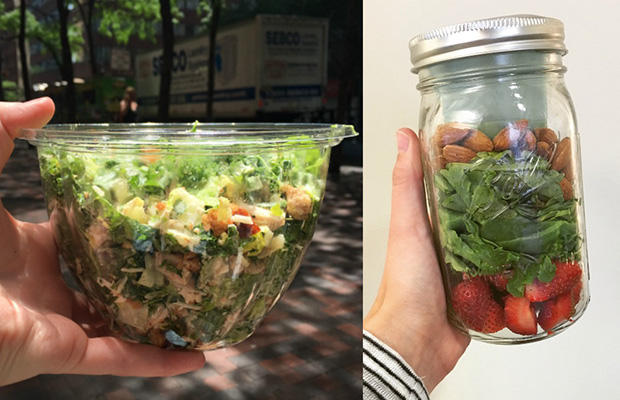 Premade vs homemade salad