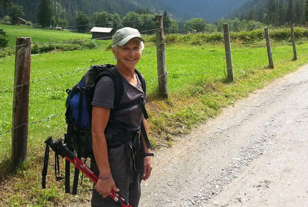 Bev Pressman, 65, bikes, hikes, rafts and more.