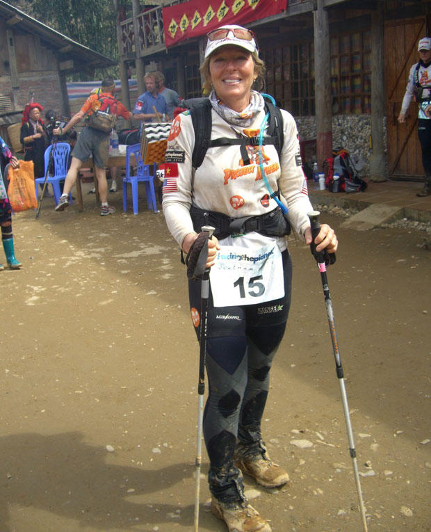 Louise Cooper, 61, ultra-marathoner