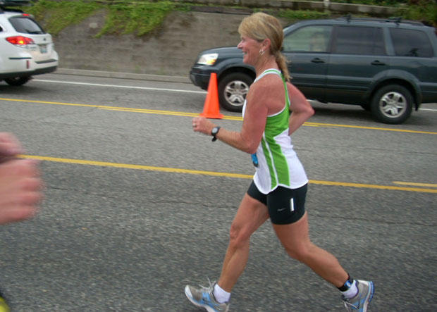 Janice Andrew, 67, runs 6 miles a day