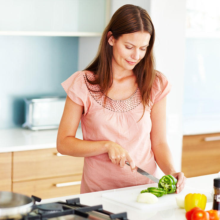 Cook with veggies