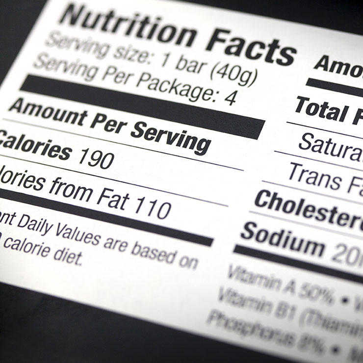 Understand food labels